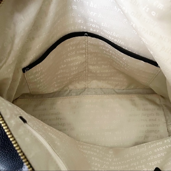 Kate Spade Black Pebbled Leather Star Bag - Picture 13 of 13